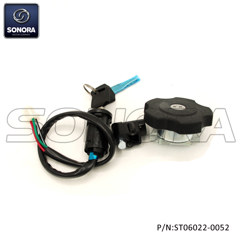 QINGQI QM200GY Ignition lock set (P/N:ST06022-0052) Top Quality