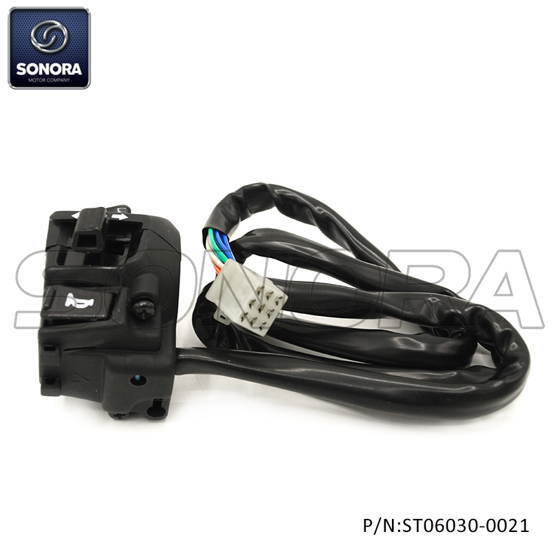 QINGQI QM125GY-2B Left handle switch（P/N:ST06030-0021) Top Quality