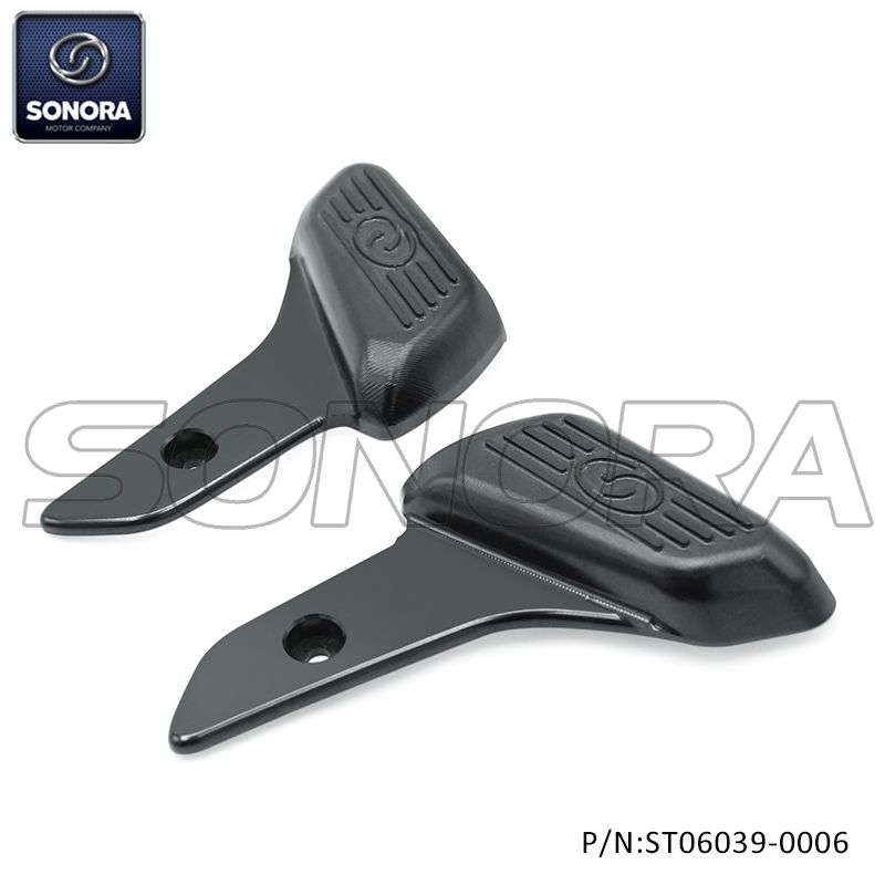 VESPA SPRINT CNC FOOT REST black(P/N:ST06039-0006) top quality