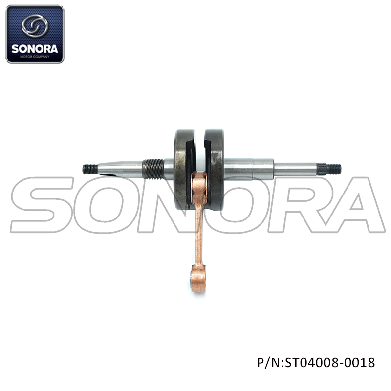 Crankshaft for Peugeot Vertical 50cc 2-stroke engine BUXY 50. Bearing needel size 12x15x15mm(P/N:ST04008-0018) Top Quality