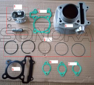 SCOMADI CYLINDER KIT ASSY 150CC PERFOMANCE PARTS AFTER 2016 ORIGINAL QUALITY