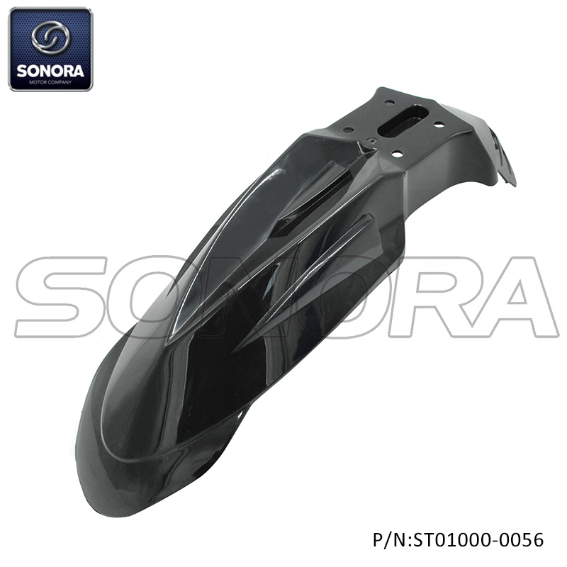  Front fender for SUPERMOTARD BLACK (UNIVERSAL) (P/N:ST01000-0056) Top Quality