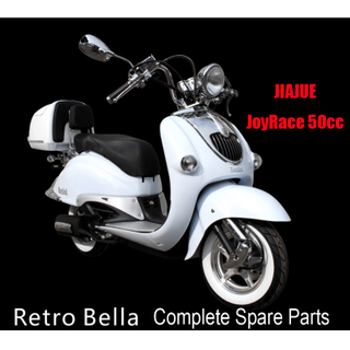 Jiajue Retro Bella Scooter Parts Complete Scooter Parts