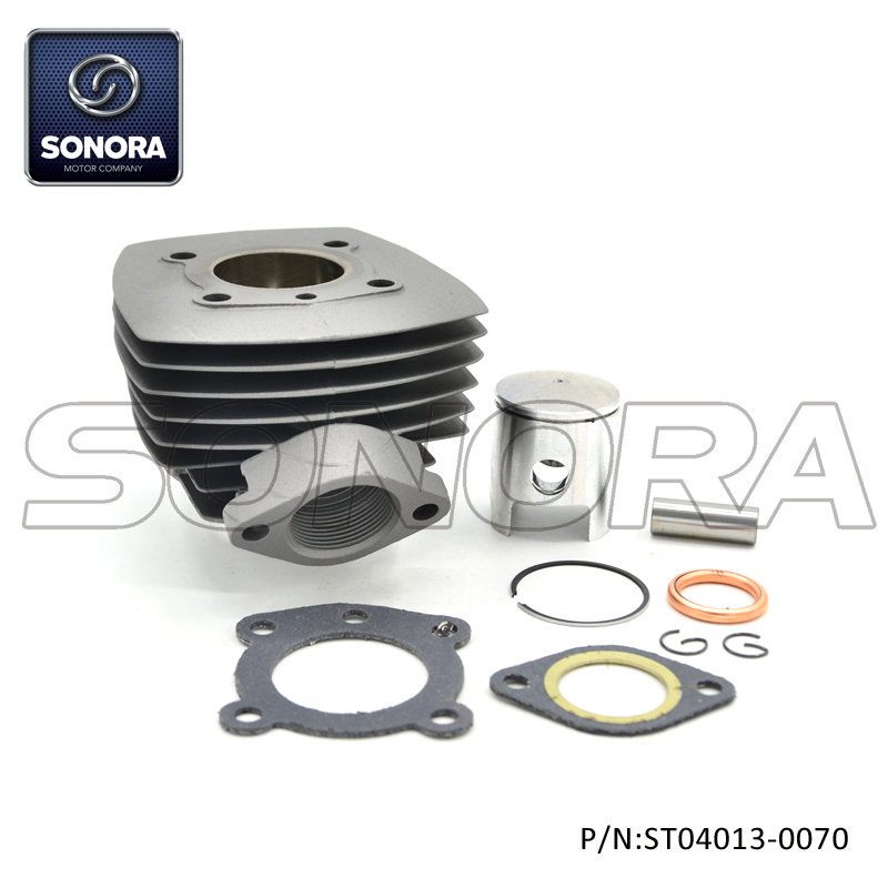 Aluminimum Cylinder kit for Peugeot Fox 50 2T 40mm with 12mm pin (P/N:ST04013-0070) Top Quality