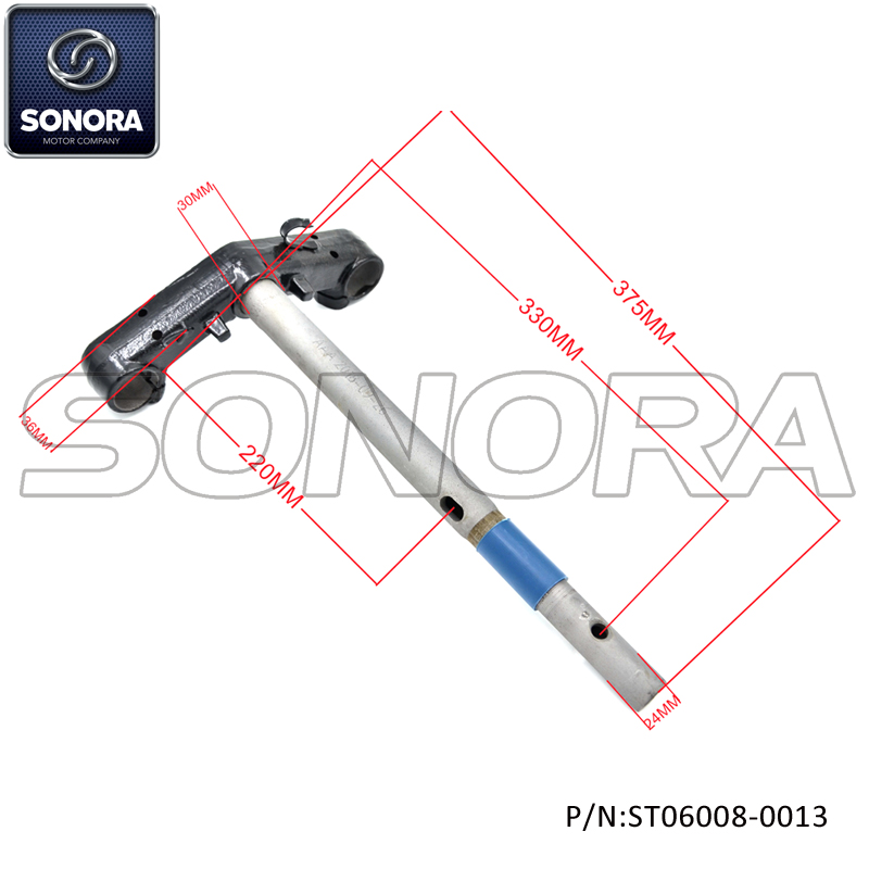 Columna de direcci&oacute;n ST06008-0013 para SYM Orbit50 (2)