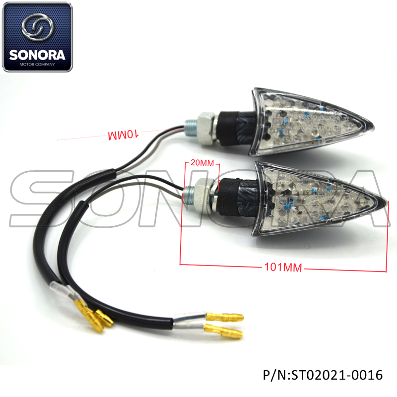 ST02021-0016 Carcasa de pl&aacute;stico, 12 LED de luz LED con marca E (3)