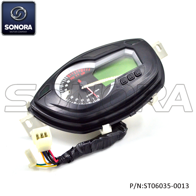 ST06035-0013 BAOTIAN Repuesto BT49QT-20cA4 (5E) semi digital Veloc&iacute;metro, cuentakil&oacute;metros (2)