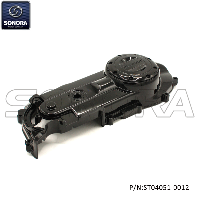 Piaggio Zip Left Crankcase engine Cover-Glossy black(P/N:ST04051-0012) Original Quality
