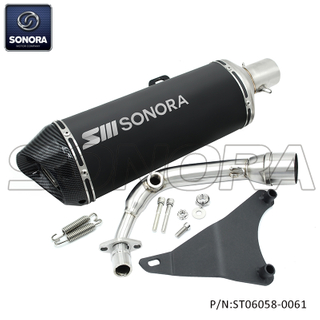 Exhuast for Vespa Sprint 50CC E4 E5 3V engine (P/N:ST06058-0061) Top Quality