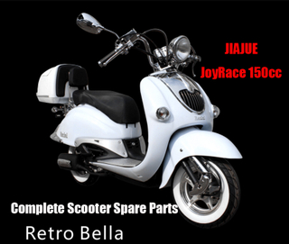 Jiajue Retro Bella125 Scooter Parts