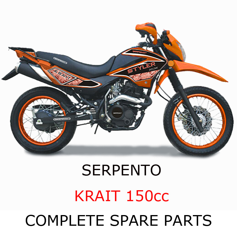 Pieza KRAIT150cc Dirt Bike Serpento