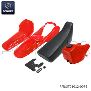 PW80 Fairing kit Red（P/N:ST01012-0076） Top Quality