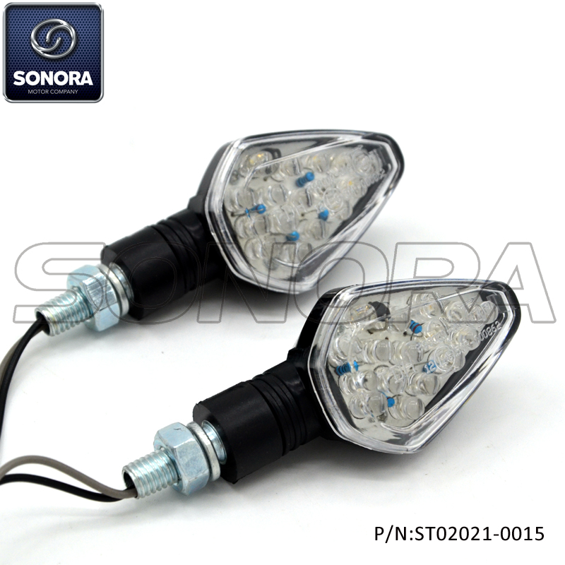 ST02021-0015 Carcasa de pl&aacute;stico, luz LED de 16 LED con marca E (3)