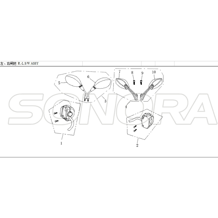 R.-L.S / W CONJUNTO para LONGJIA