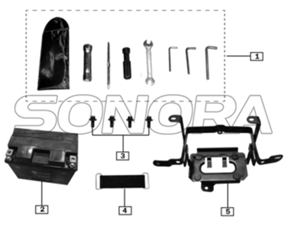 soporte de bater&iacute;a