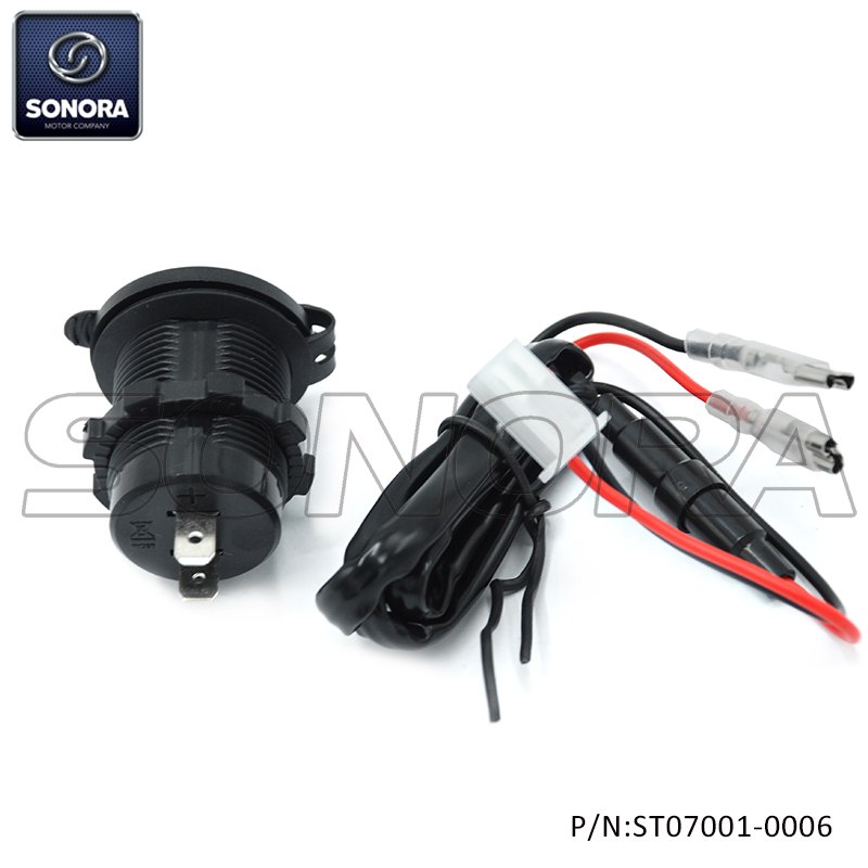 Scooter and motorcycle USB Charger(P/N:ST07001-0006) Top Quality