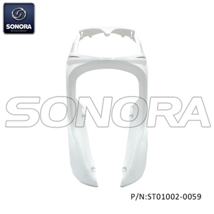 Front cover for Sym Symphony SR125 64301-X3A-000 white(P/N:ST01002-0059) Top Quality
