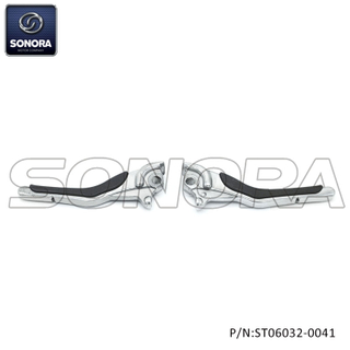 Lever set silver Yamaha Aerox（P/N:ST06032-0041） Top Quality